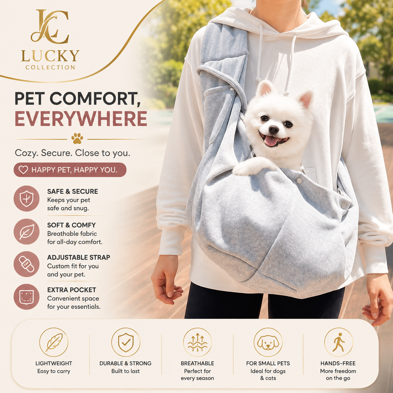 Portable Pet Carrier Bag