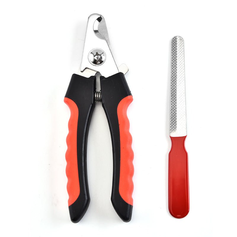 Dog Pet Nail Clipper With File Nail Clipper Cat Nail Clipper Stainless Steel Nail Clipper Pet Supplies - Lucky Collection