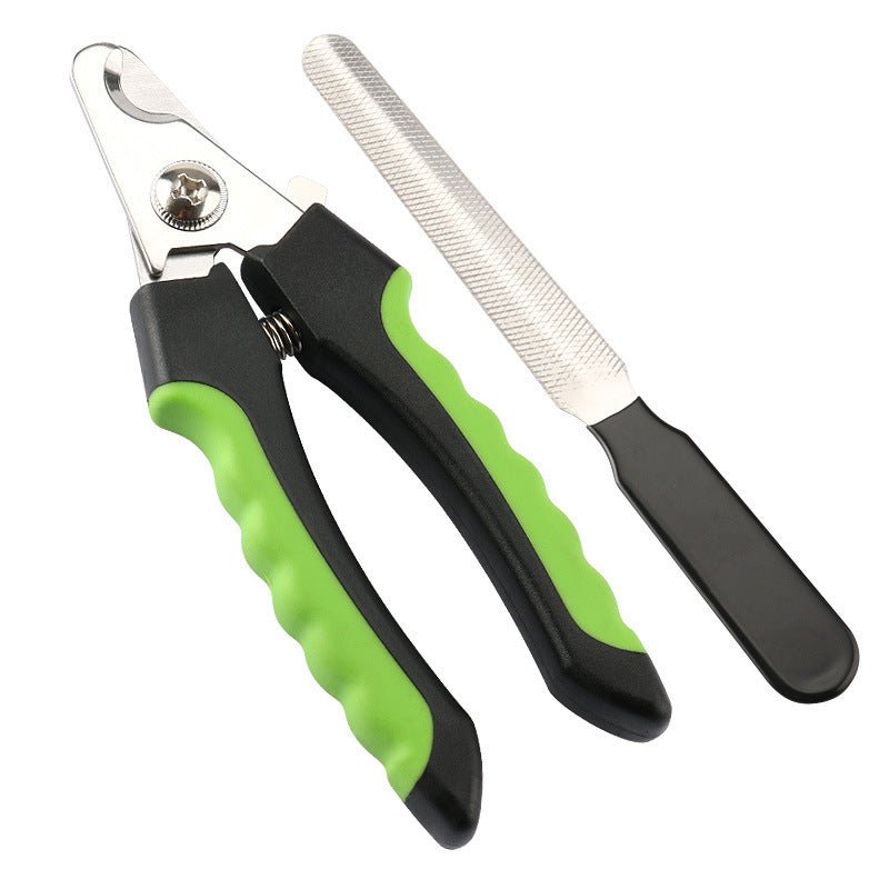 Dog Pet Nail Clipper With File Nail Clipper Cat Nail Clipper Stainless Steel Nail Clipper Pet Supplies - Lucky Collection