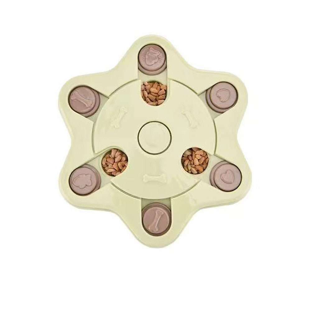 Dog Puzzle Toys Increase IQ Interactive Slow Dispensing Feeding Pet Dog Training Games Feeder For Small Medium Dog Puppy - Lucky Collection