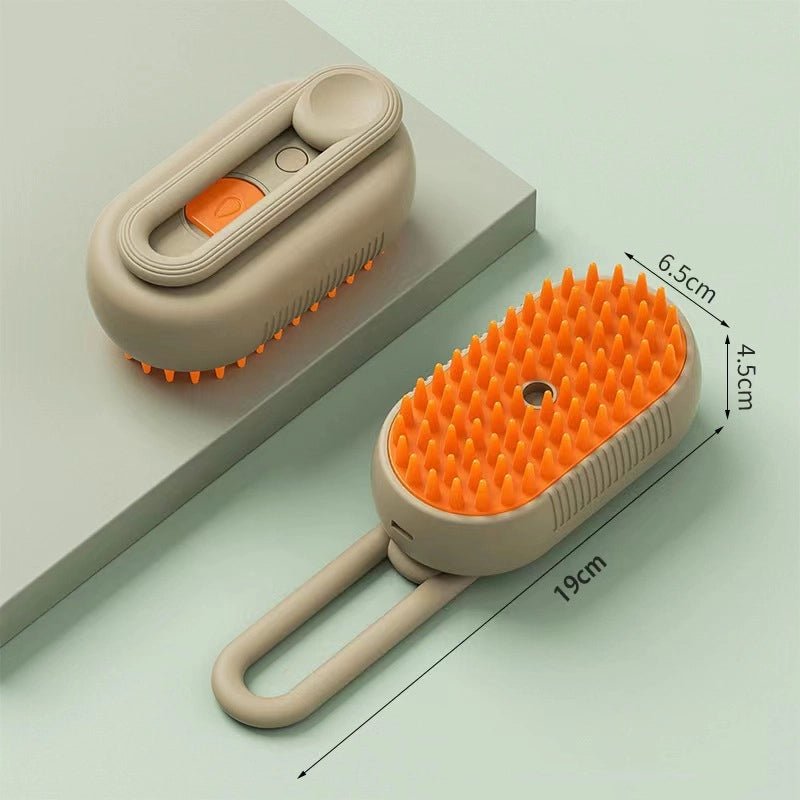 Pet spray comb one button spray brush cleaning hair comb cat and dog steam anti fly hair - Lucky Collection
