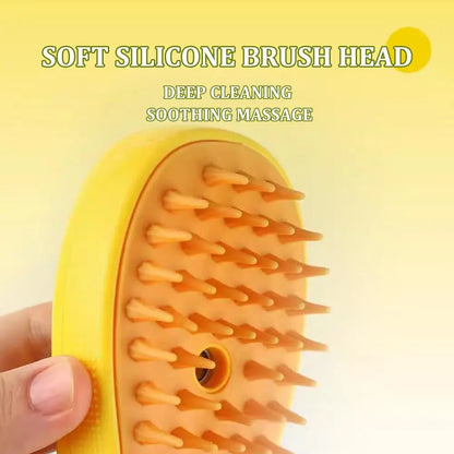 3 in 1 self-cleaning Massage Combs Effective cat steamy brush Pet dog steam brush - Lucky Collection