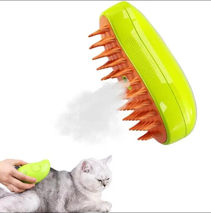 3 in 1 self-cleaning Massage Combs Effective cat steamy brush Pet dog steam brush - Lucky Collection