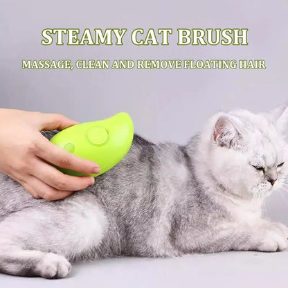 3 in 1 self-cleaning Massage Combs Effective cat steamy brush Pet dog steam brush - Lucky Collection