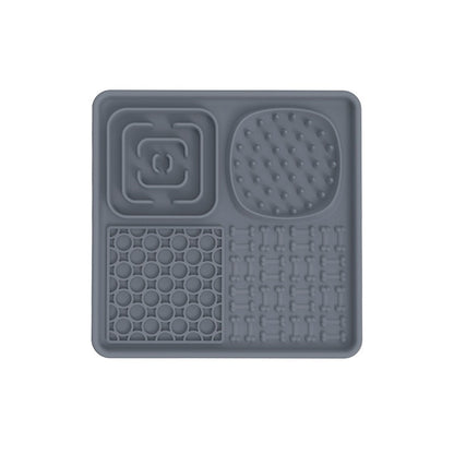 New pet licking pad Pet tableware Dog slow food pad Meal pad Sucker cup slow food pad Dog licking pad