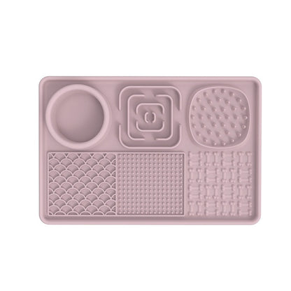 New pet licking pad Pet tableware Dog slow food pad Meal pad Sucker cup slow food pad Dog licking pad