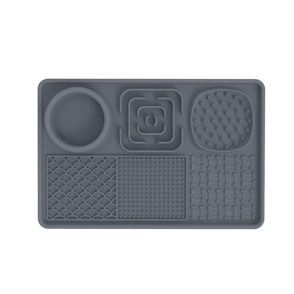 New pet licking pad Pet tableware Dog slow food pad Meal pad Sucker cup slow food pad Dog licking pad