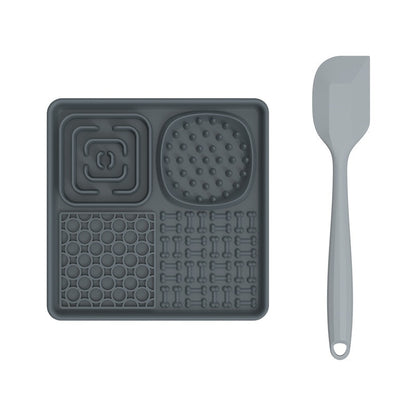 New pet licking pad Pet tableware Dog slow food pad Meal pad Sucker cup slow food pad Dog licking pad