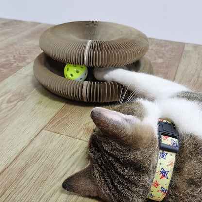 Cat Scratching Board Organ Cat Toy Cat Scratching Board With Bell Cat Grinding Claw Cat Climbing Frame Scratching Board - Lucky Collection