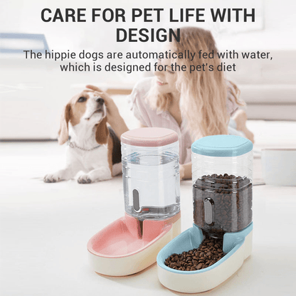 Dog Automatic Pet Feeder Cat Water Dispenser Dog Bowl Cat Bowl Water Feeding Bowl Cat Bowl - Lucky Collection