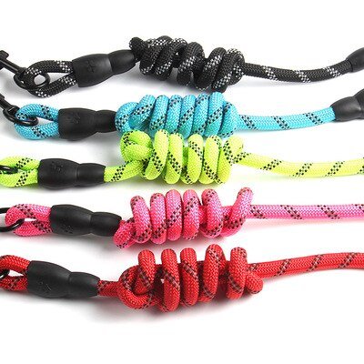 Dog Leash 1.2m Large Dog Reflective Rope Walking Big Dog Vest Harness for Dogger Leashes Strong Large Dogs Pit Bull Bulldog - Lucky Collection