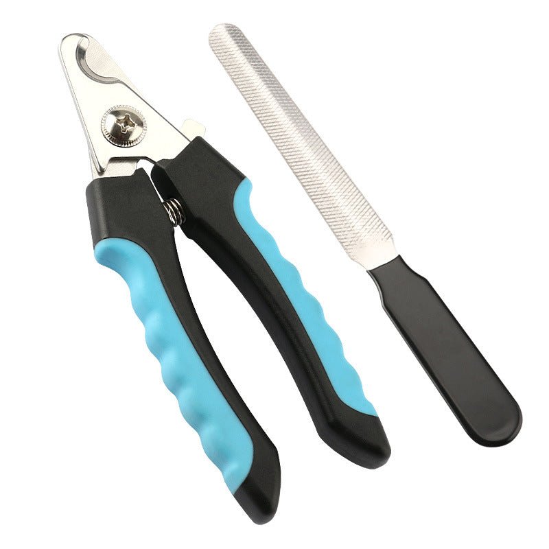 Dog Pet Nail Clipper With File Nail Clipper Cat Nail Clipper Stainless Steel Nail Clipper Pet Supplies - Lucky Collection
