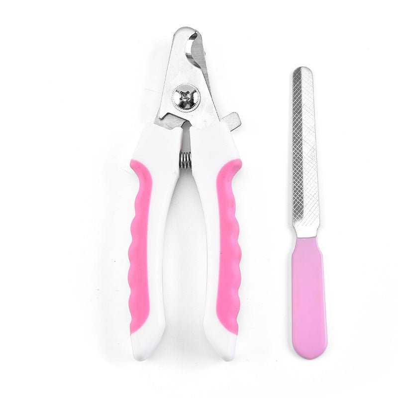 Dog Pet Nail Clipper With File Nail Clipper Cat Nail Clipper Stainless Steel Nail Clipper Pet Supplies - Lucky Collection