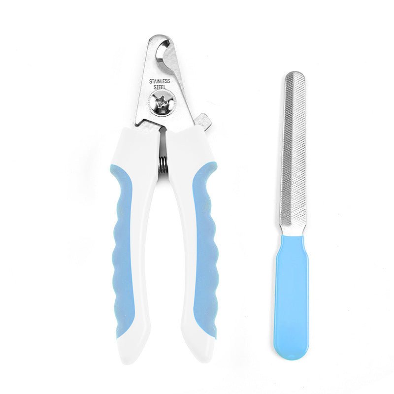 Dog Pet Nail Clipper With File Nail Clipper Cat Nail Clipper Stainless Steel Nail Clipper Pet Supplies - Lucky Collection