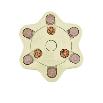 Dog Puzzle Toys Increase IQ Interactive Slow Dispensing Feeding Pet Dog Training Games Feeder For Small Medium Dog Puppy - Lucky Collection