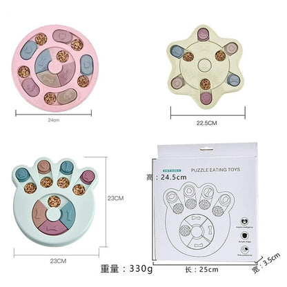 Dog Puzzle Toys Increase IQ Interactive Slow Dispensing Feeding Pet Dog Training Games Feeder For Small Medium Dog Puppy - Lucky Collection