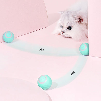 Gravitational Intelligent Rolling Ball Cat Ball Electric Cat Ball Cat Mint Sound Grinding Teeth Anti Bite Ball - Lucky Collection