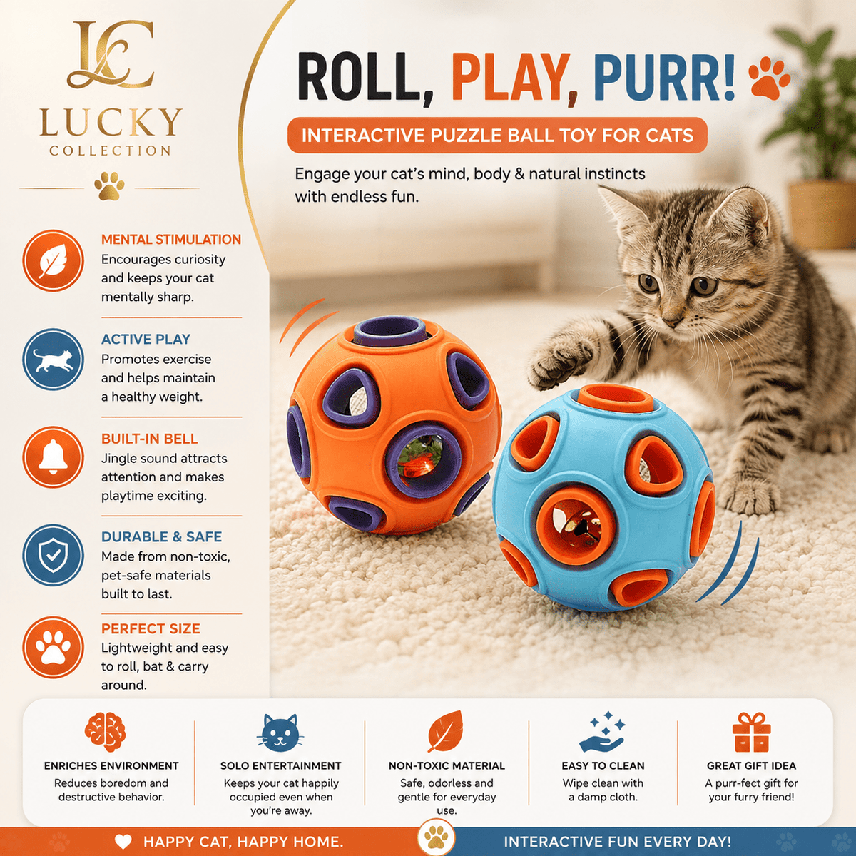 Pet chew ball - Lucky Collection