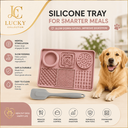 pet licking pad Slow Feeding - Lucky Collection