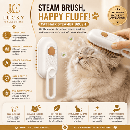 Pet Steam Brush - Lucky Collection