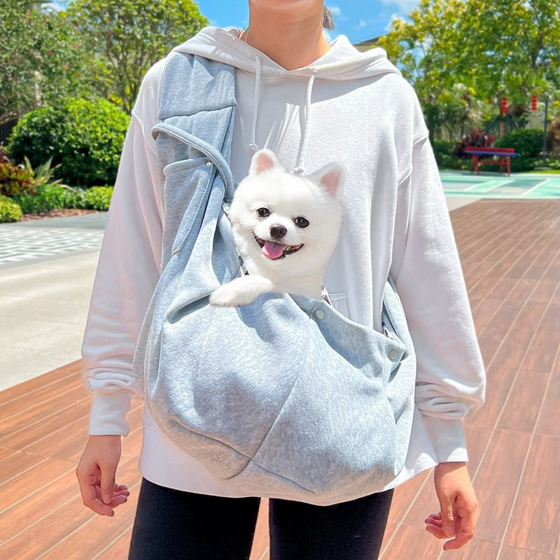 Portable Pet Carrier Bag for Small Dogs & Cats up to 7.5kg - Lightweight Shoulder Bag for Travel, Hiking, and Outdoor Use - Lucky Collection