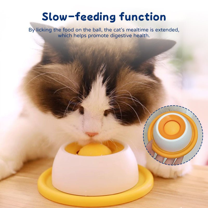 Slow Feeder Lick Mat for Dogs and Cats - Reduce Anxiety, Interactive Training & Licking Bowl for Puppies and Kittens - Lucky Collection