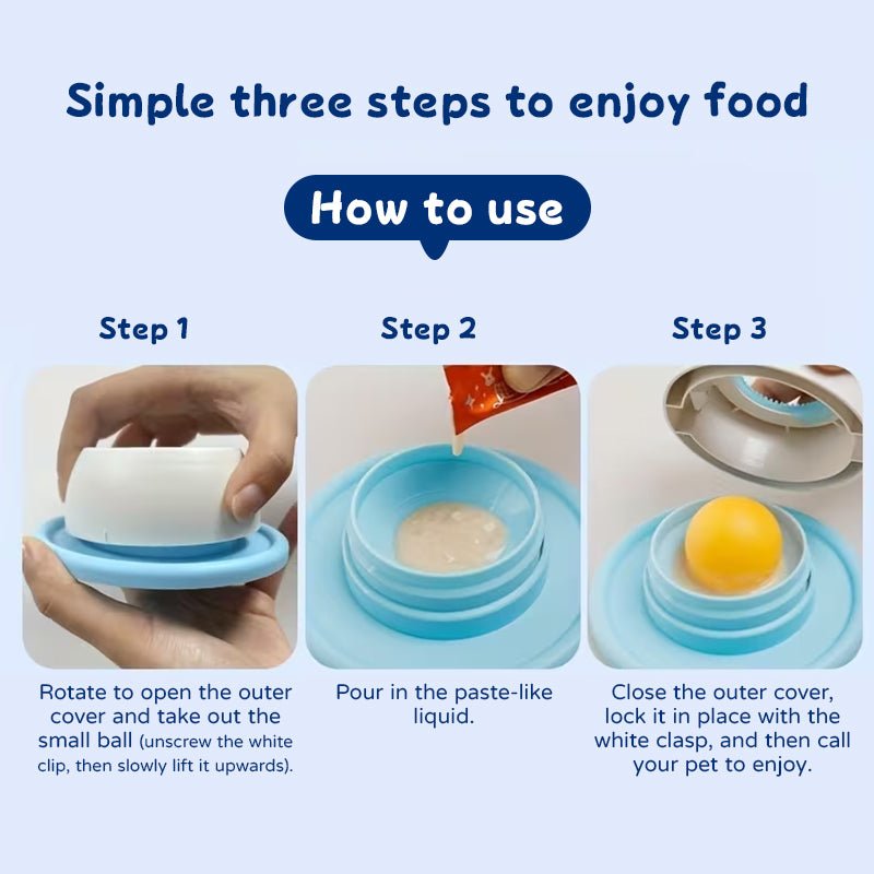 Slow Feeder Lick Mat for Dogs and Cats - Reduce Anxiety, Interactive Training & Licking Bowl for Puppies and Kittens - Lucky Collection
