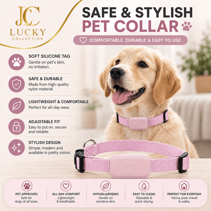 Smart Pet Collar GPS Tracker - Lucky Collection